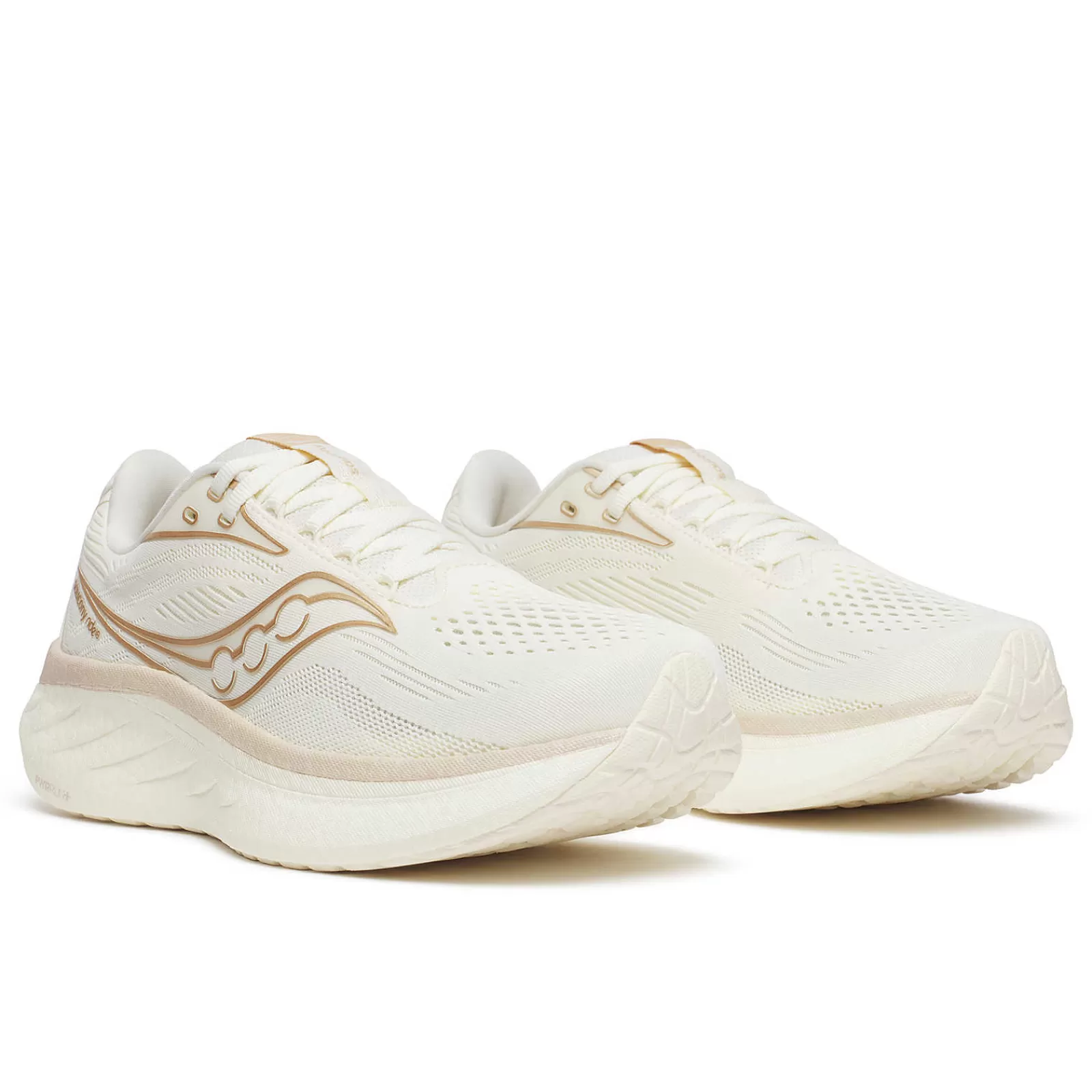 Course Sur Route | Gym | Saucony Femme Ride 18 Vanilla